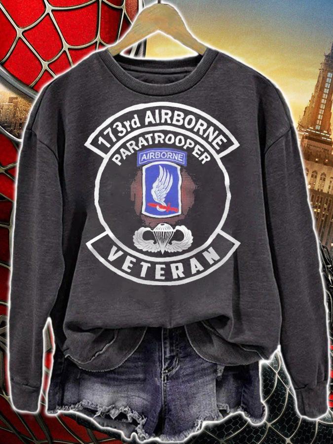 173rd Airborne Paratrooper Airborne Veteran shirt t-shirt sweatshirt