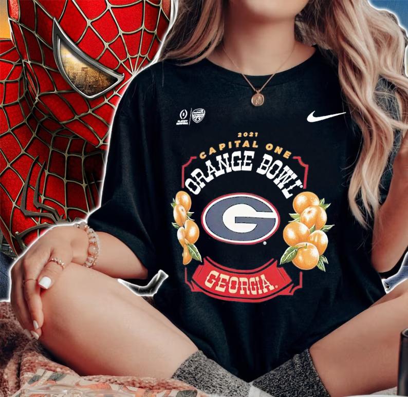 2021 Capital One Orange Bowl Champs Georgia Bulldogs NCAA shirt t-shirt