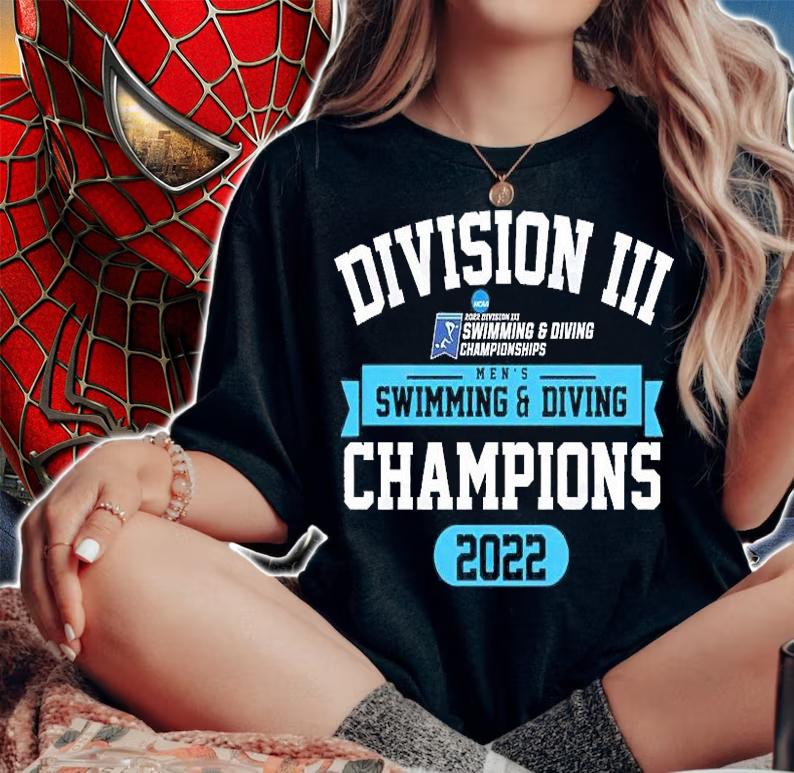2022 NCAA Division III Mens Swimming And Diving Championships T-Shirt t-shirt