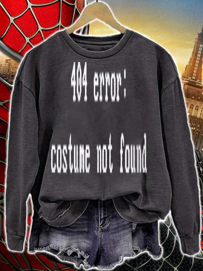 404 Error Costume Not Found Halloween Essential Shirt t-shirt sweatshirt
