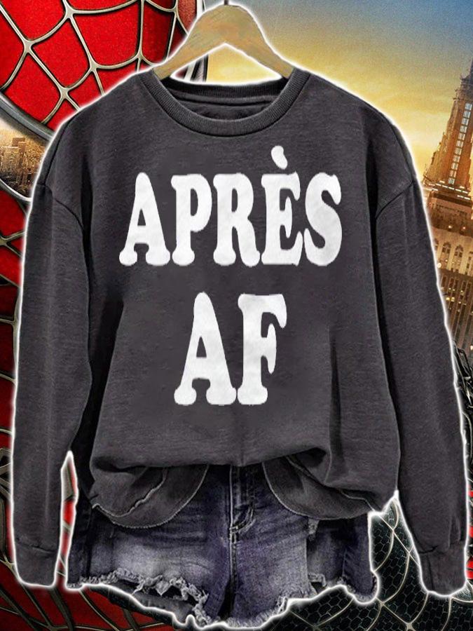 Af Apres Ski Vacation Skier Shirt t-shirt
