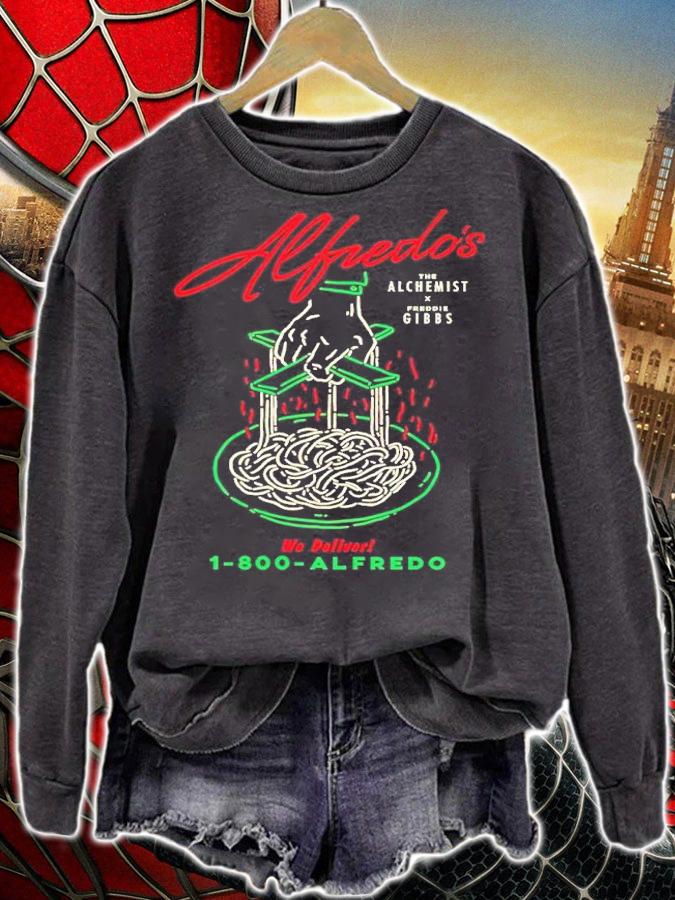 Alfredo's The Alchemist X Freddie Gibbs We Deliver 1-800-Alfredo Shirt t-shirt