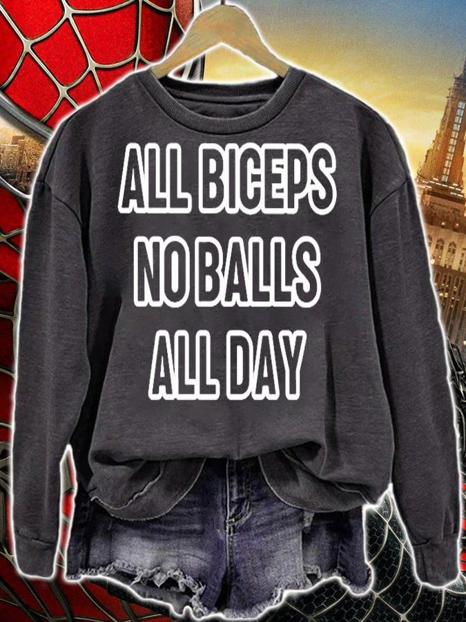All Biceps No Balls All Day T-Shirt t-shirt