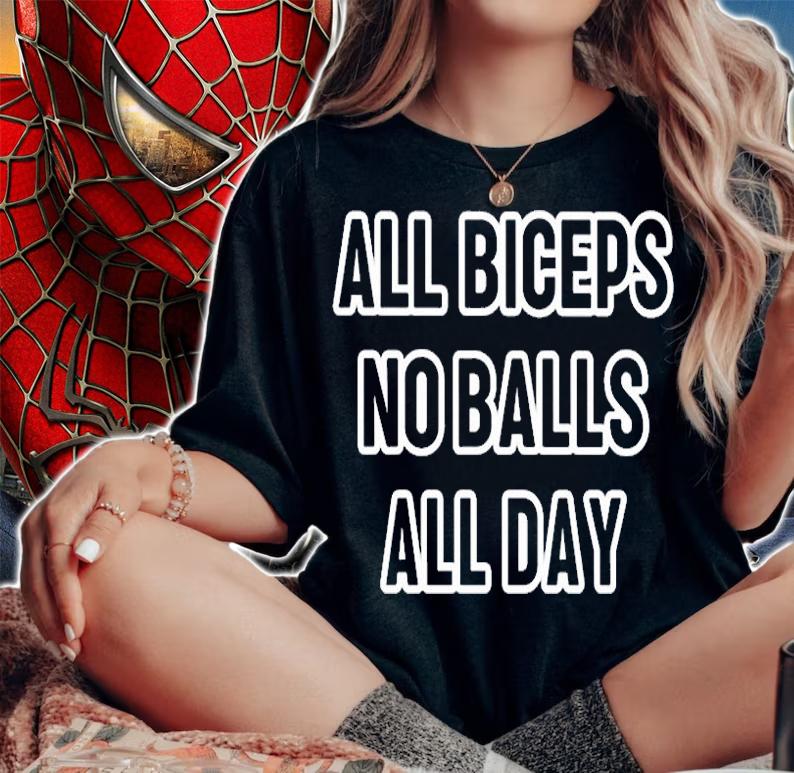 All Biceps No Balls All Day T-Shirt t-shirt