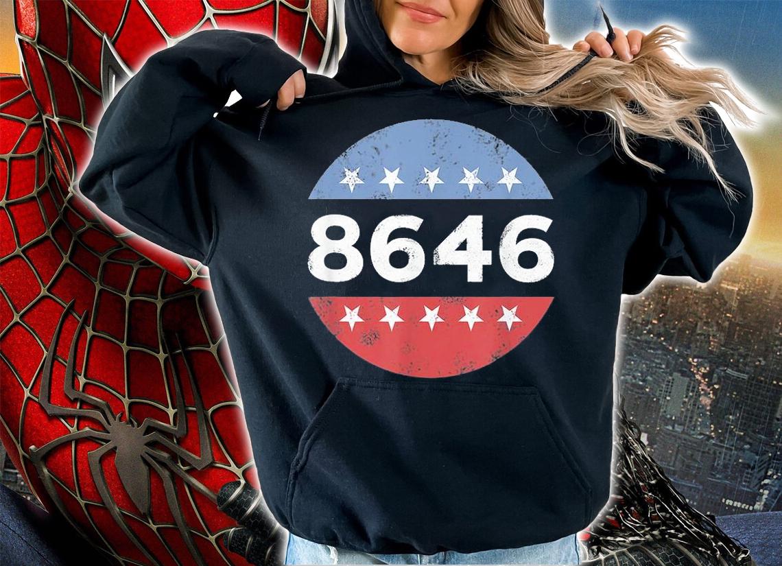 America Flag Impeach 86 46 Anti Biden Funny Vintage T-Shirt t-shirt