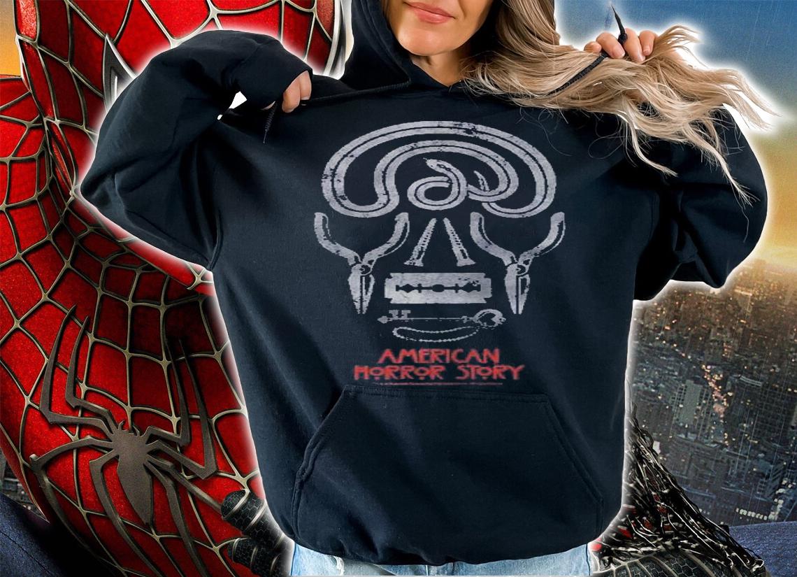 American Horror Story Skull Symbol Raglan Baseball Shirt t-shirt hoodie