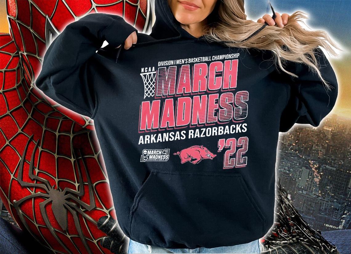 Arkansas Razorbacks NCAA Division I Men's Basketball Championship March Madness 2022 T-Shirt t-shirt