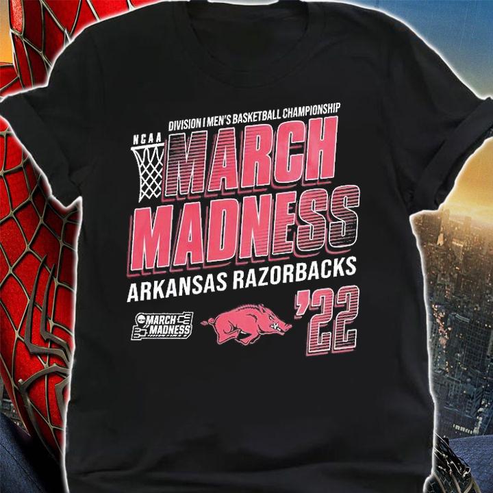 Arkansas Razorbacks NCAA Division I Men's Basketball Championship March Madness 2022 T-Shirt t-shirt
