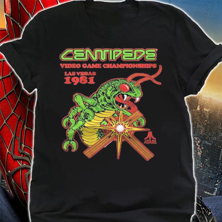 Atari Centipede State Champ 82 Ver2 Shirt t-shirt shirt