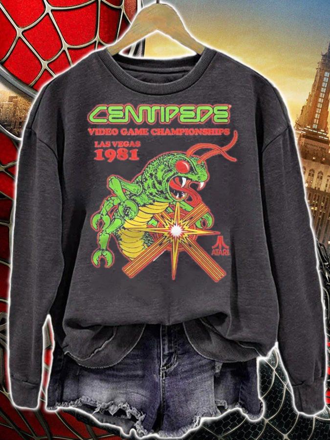 Atari Centipede State Champ 82 Ver2 Shirt t-shirt sweatshirt