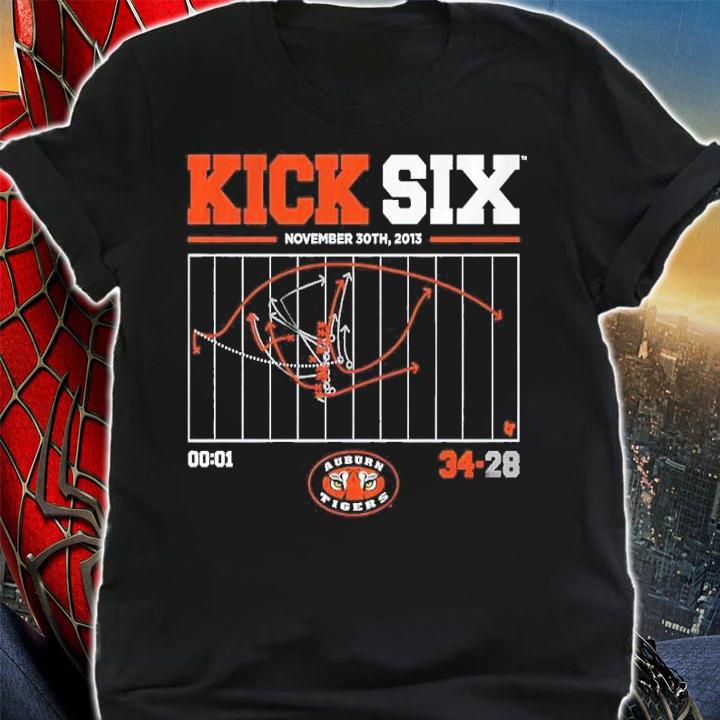 Auburn Kick Six November 30th 2013 Shirt t-shirt shirt