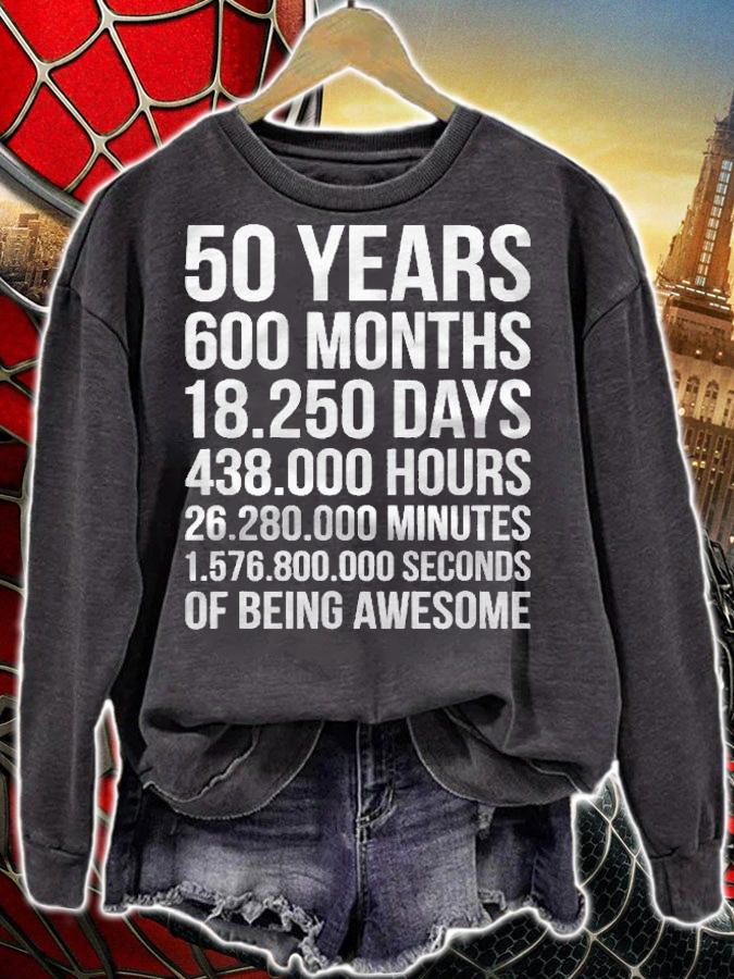 Awesome 50Th Birthday Gift For 50 Years Old Shirt t-shirt sweatshirt