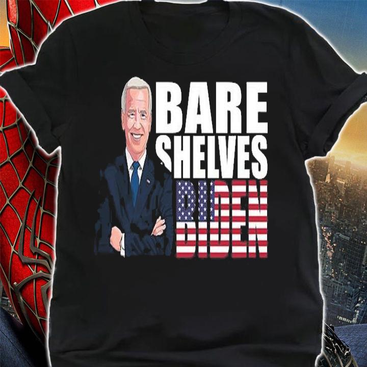 Bare Shelves biden Fjb, Lets Go Brandon, Poopy Pants Biden T-Shirt t-shirt