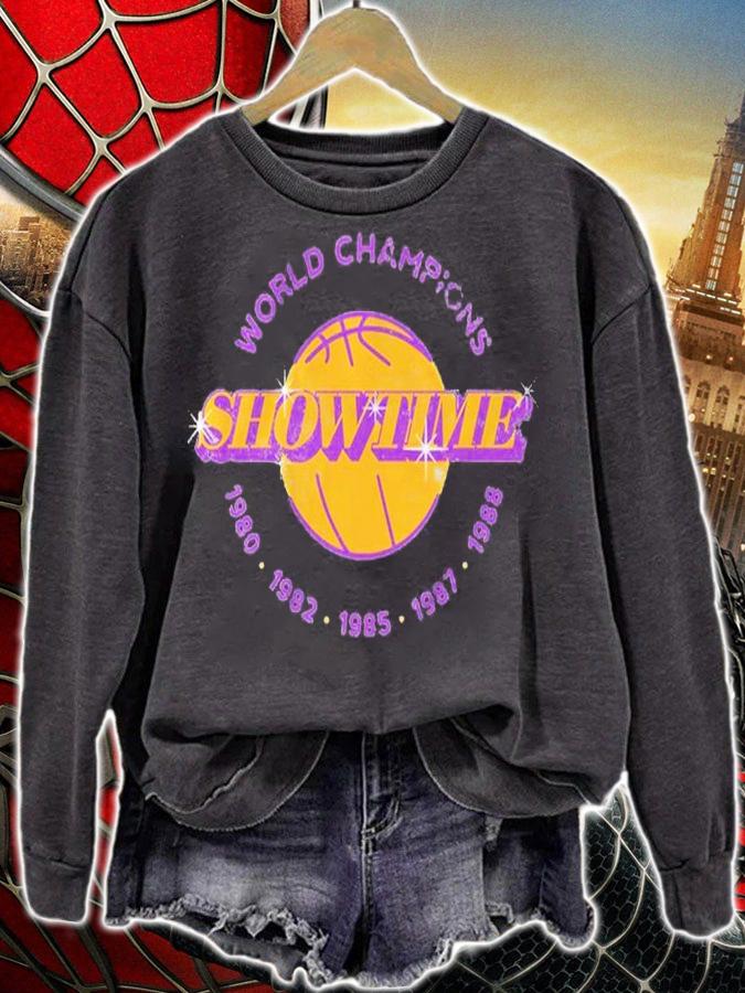 Basketball World Champions Showtime 1980 1982 1985 1987 1988 Shirt t-shirt sweatshirt