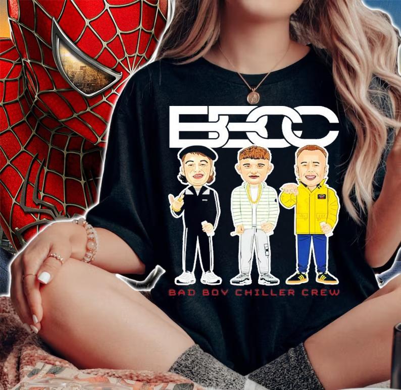 BBCC Bad Boy Chiller Crew Chibi cartoon t-shirt woman shirt