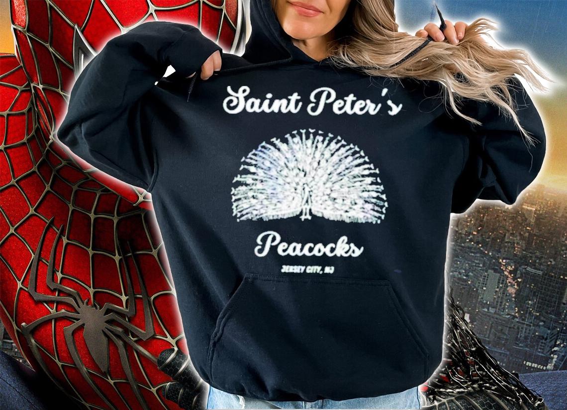 Best saint Peter's Peacocks Jersey City NJ Shirt t-shirt hoodie