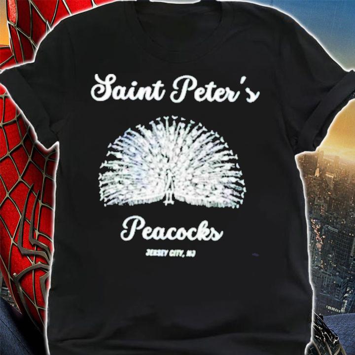 Best saint Peter's Peacocks Jersey City NJ Shirt t-shirt shirt