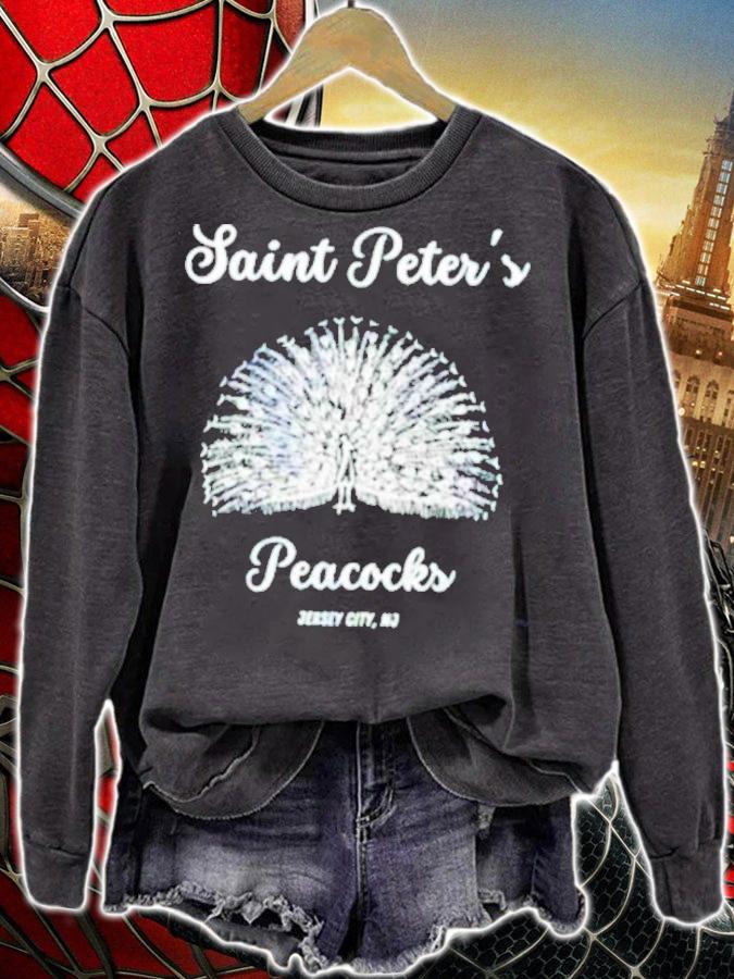 Best saint Peter's Peacocks Jersey City NJ Shirt t-shirt sweatshirt