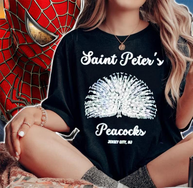 Best saint Peter's Peacocks Jersey City NJ Shirt t-shirt woman shirt