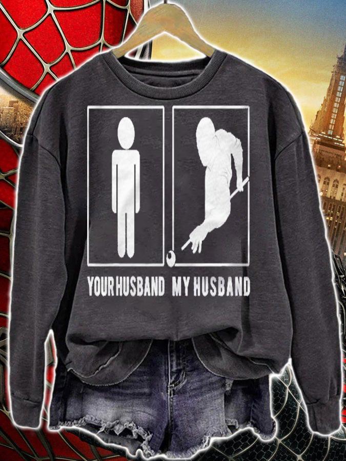 Billiard Player Your Husband My Husband Shirt t-shirt