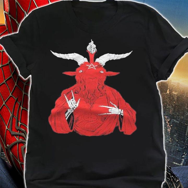 Blackcraft Antichrist Goat Satan Baphomet For Atheist T-shirt t-shirt
