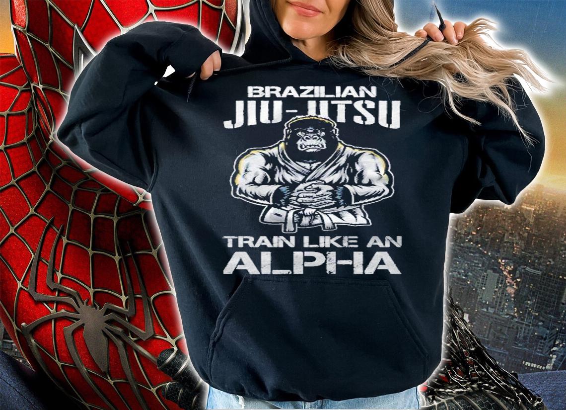 Brazilian Jiu Jitsu Train Like An Alpha Bjj Mix Martial Arts Shirt t-shirt