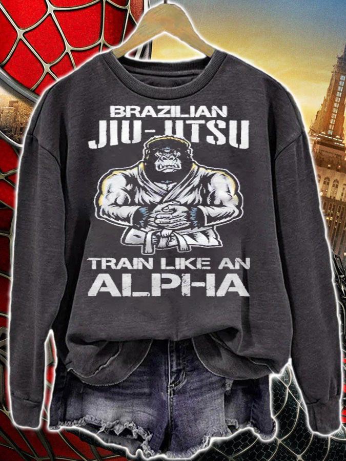 Brazilian Jiu Jitsu Train Like An Alpha Bjj Mix Martial Arts Shirt t-shirt