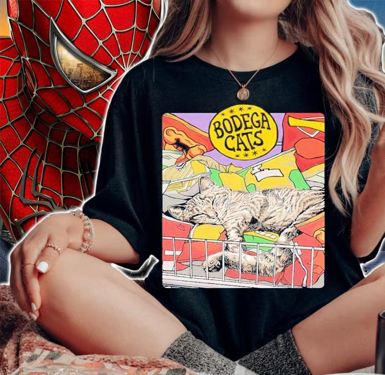 Bodega Cats Shirt t-shirt woman shirt