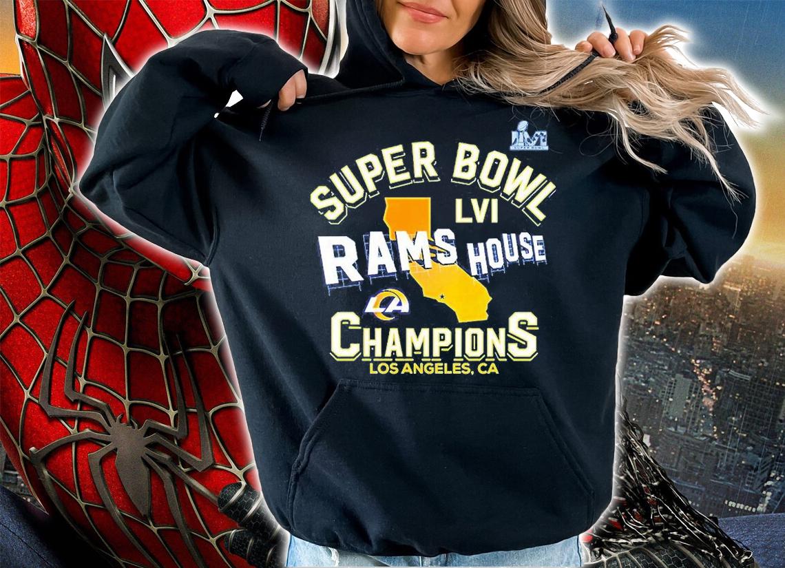 Los Angeles Rams House Super Bowl LVI Champions T-Shirt t-shirt hoodie