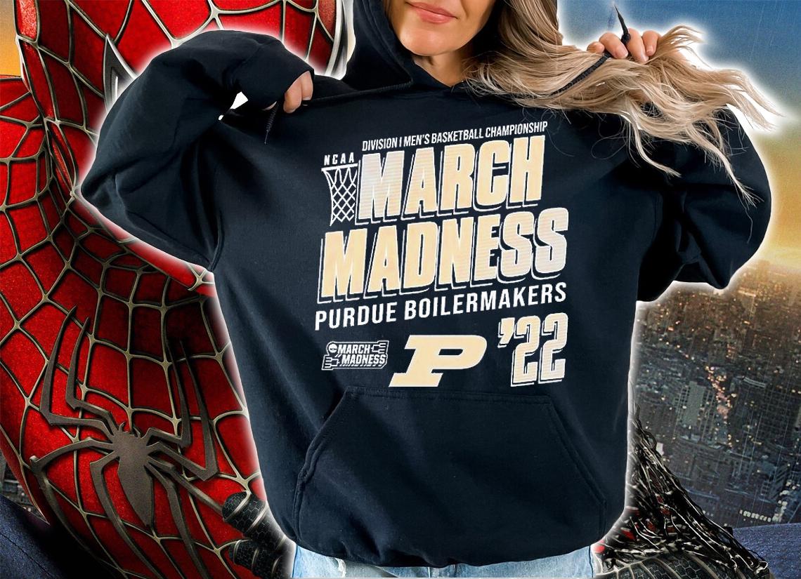 Purdue Boilermakers NCAA Division I Men's Basketball Championship March Madness 2022 T-Shirt t-shirt hoodie