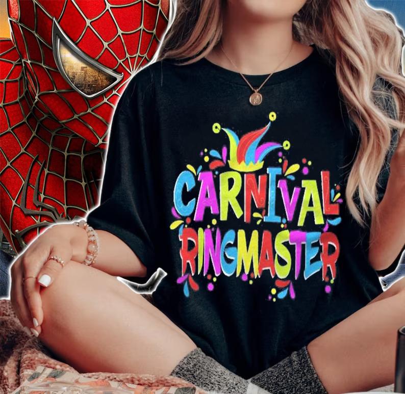 Circus Party Carnival Ringmaster Shirt t-shirt woman shirt