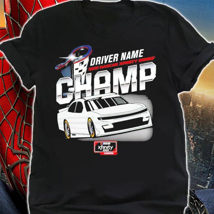 Daniel Hemric Checkered Flag 2021 NASCAR Xfinity Series Champion Poppy Bank Shirt t-shirt shirt