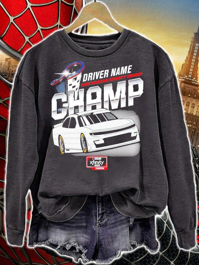 Daniel Hemric Checkered Flag 2021 NASCAR Xfinity Series Champion Poppy Bank Shirt t-shirt sweatshirt