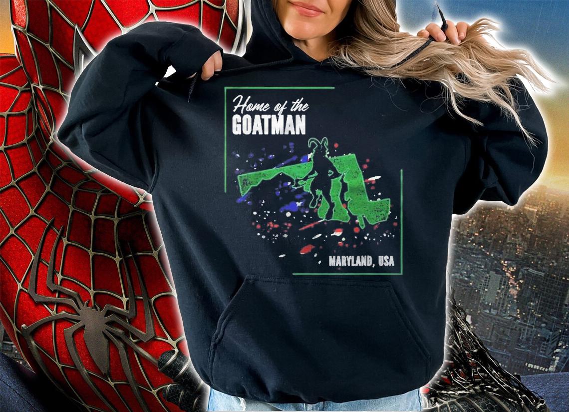 Home Of The Goatman Maryland Usa Shirt t-shirt