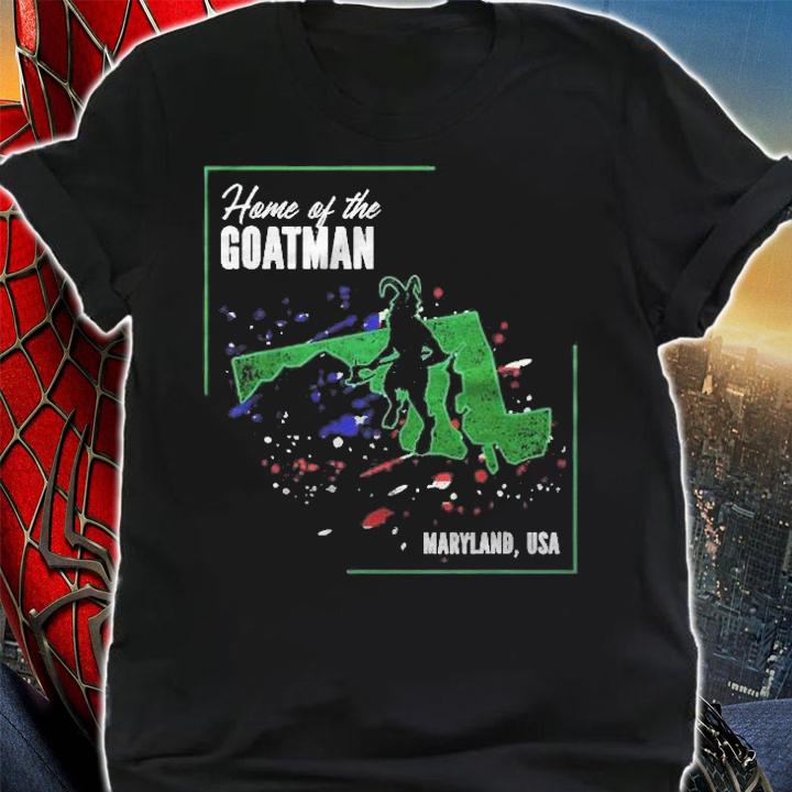 Home Of The Goatman Maryland Usa Shirt t-shirt