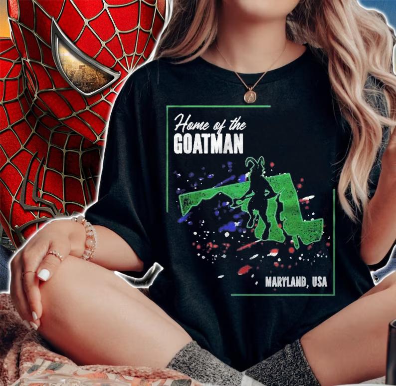 Home Of The Goatman Maryland Usa Shirt t-shirt
