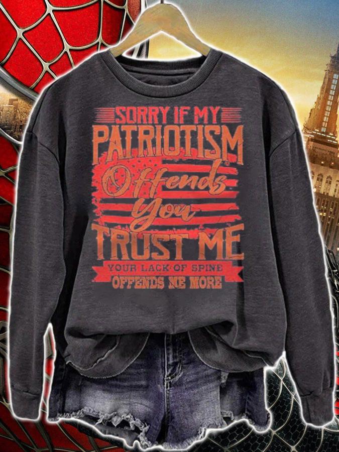 If My Patriotism Offends You American Veteran Gift shirt t-shirt