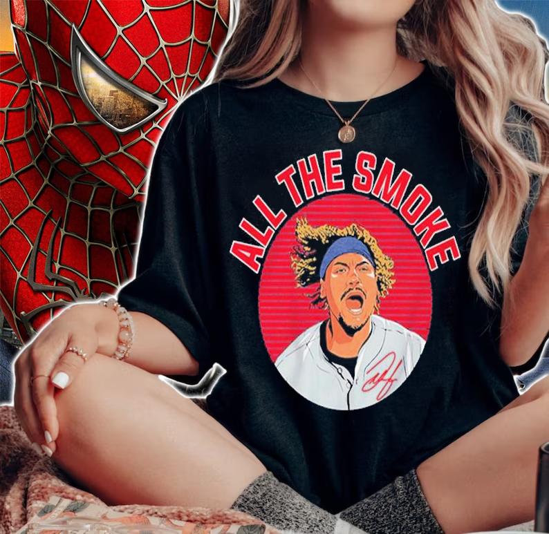 Josh Naylor All The Smoke Signatures Shirt t-shirt woman shirt