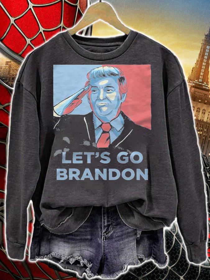 Let's Go Brandon Trump Conservative Anti Liberal T-Shirt t-shirt sweatshirt