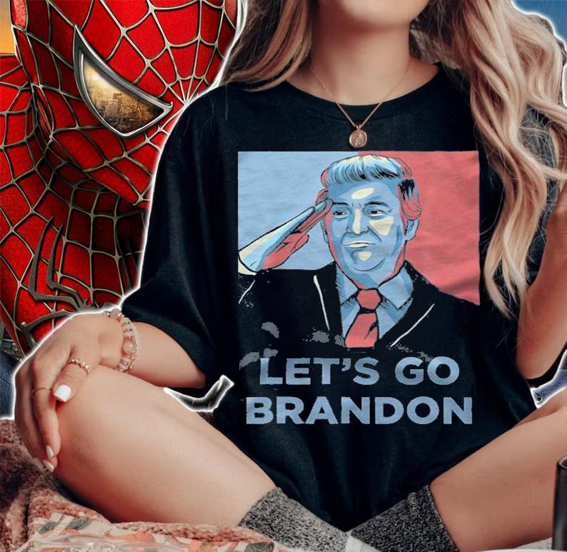 Let's Go Brandon Trump Conservative Anti Liberal T-Shirt t-shirt woman shirt
