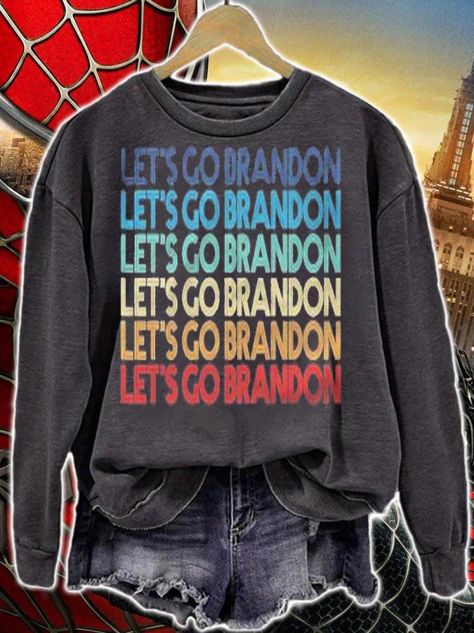 Lets Go Brandon Vintage Retro shirt t-shirt