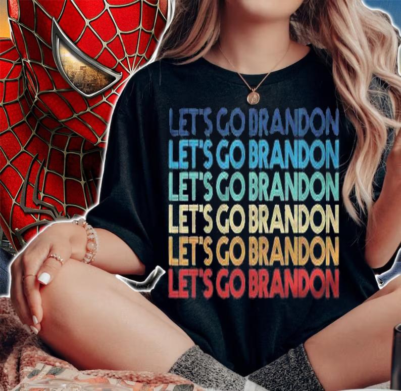 Lets Go Brandon Vintage Retro shirt t-shirt