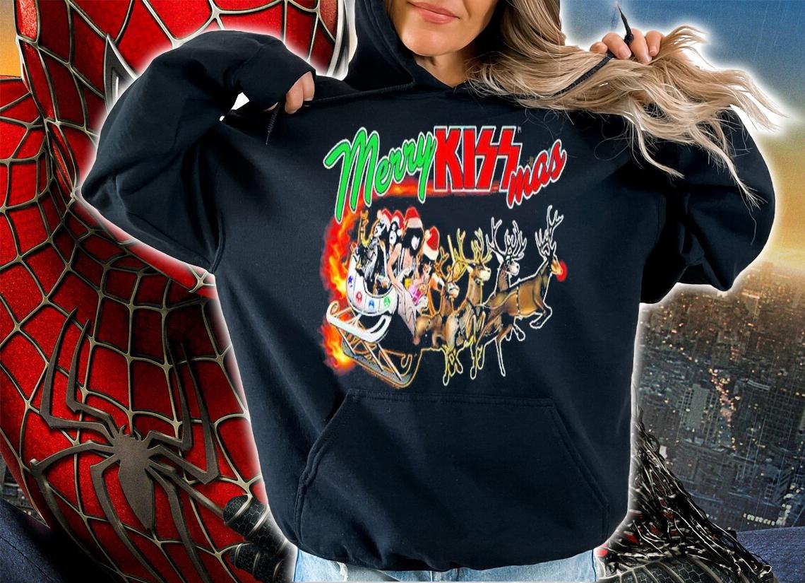 Merry Kissmas shirt, sweater hoodie and tank top t-shirt hoodie