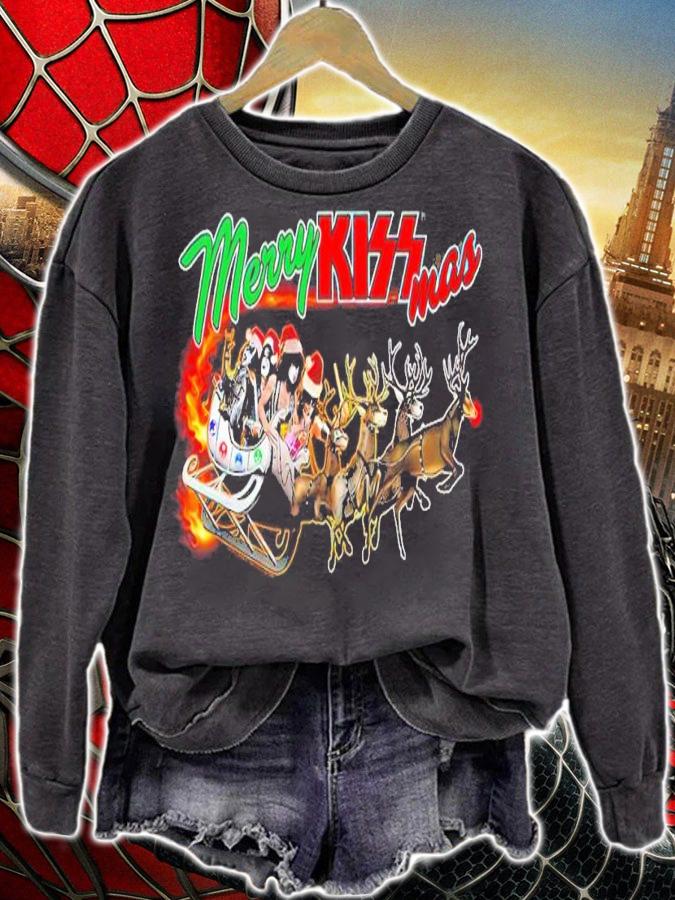 Merry Kissmas shirt, sweater hoodie and tank top t-shirt sweatshirt