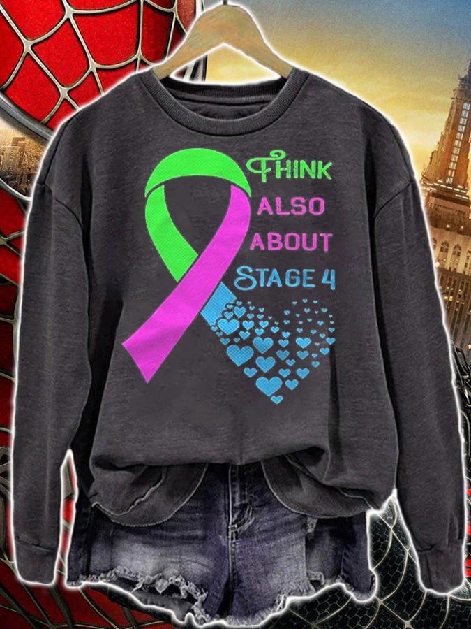 Metastatic Breast Cancer Awareness Heart Ribbon Graphic Shirt t-shirt sweatshirt