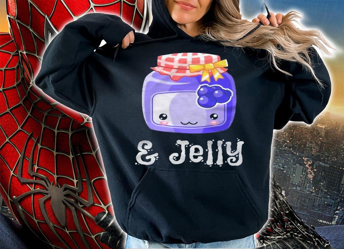 Peanut Butter And Jelly Kawaii Pb&J Matching Halloween Shirt t-shirt