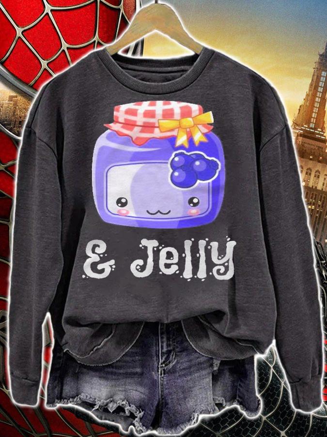 Peanut Butter And Jelly Kawaii Pb&J Matching Halloween Shirt t-shirt