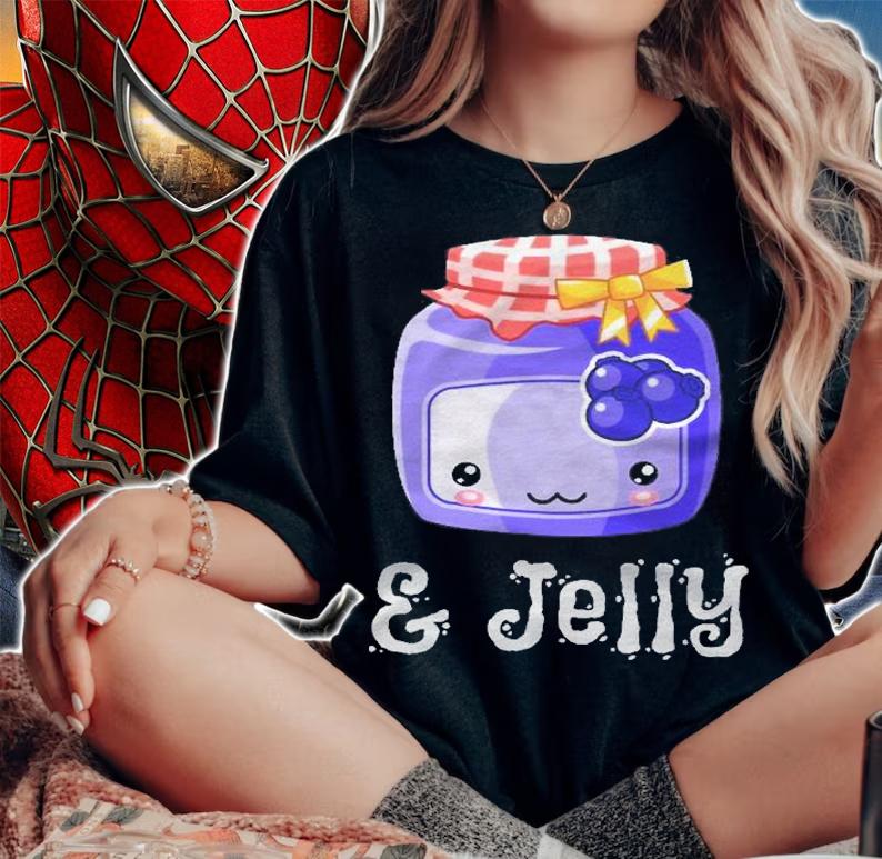 Peanut Butter And Jelly Kawaii Pb&J Matching Halloween Shirt t-shirt
