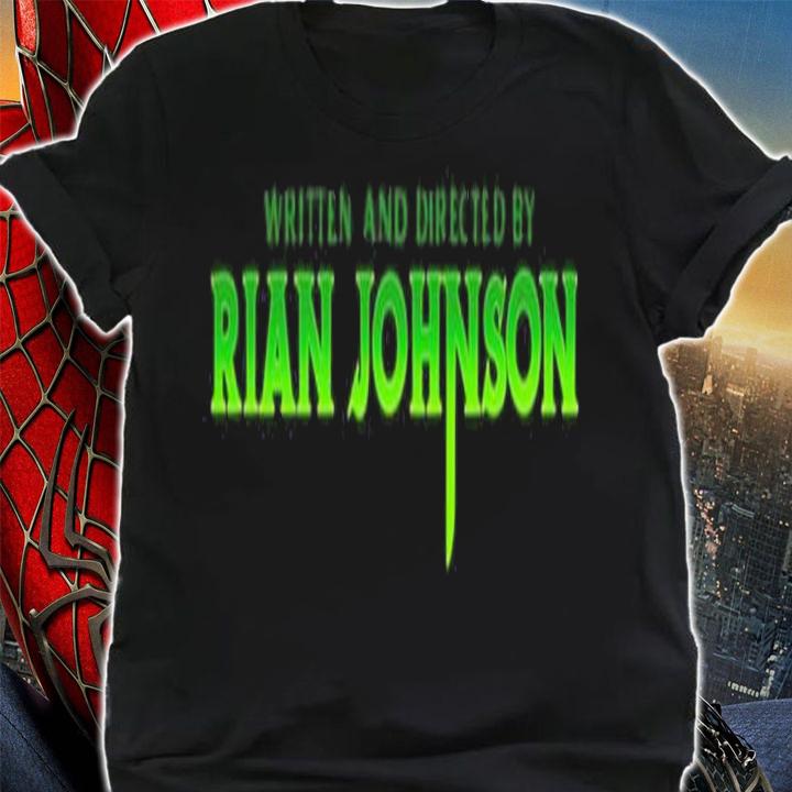 Super Yaki Merch Stab VIII Written And Directed By Rian Johnson Shirt t-shirt