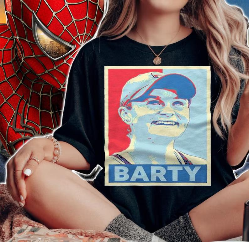 Team Ashleigh Barty Tennis Hope T-shirt t-shirt woman shirt